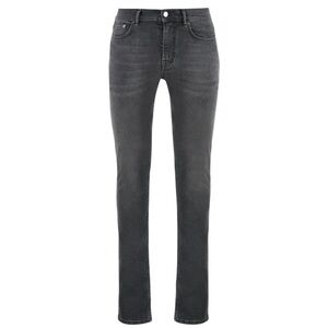 ACNE BLACK ACID WASH DISTRESSED STYLE SKINNY JEANS SIZE 25